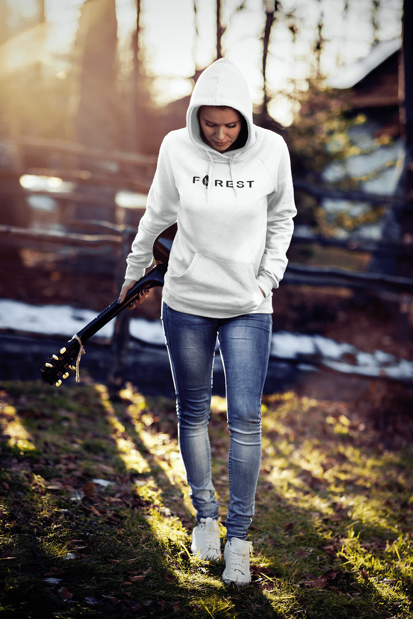 Sweat à capuche unisexe Native Forest <br>Rodrigo – Image 2