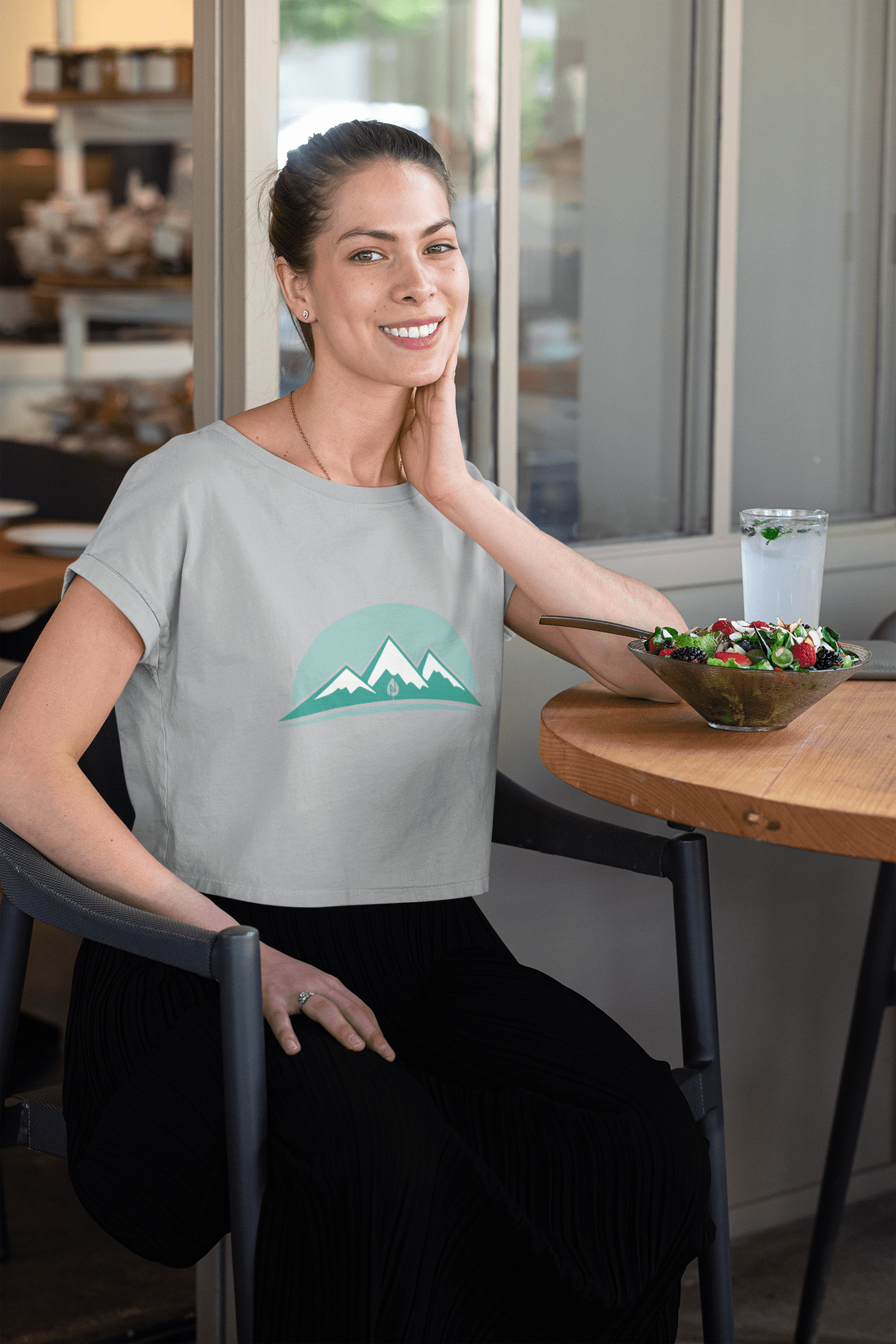Crop top femme Native Forest <br>Cropito – Image 3